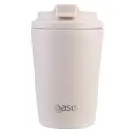 Oasis Double Wall Insulated Coffee Cup - 360ml Oat