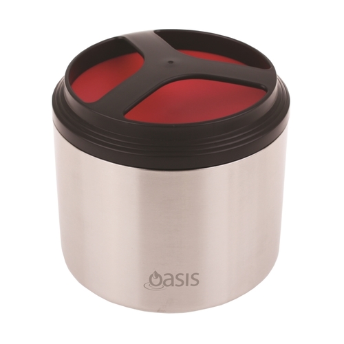 Oasis Vacuum Insulated Food Container - 1L Watermelon