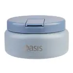 Oasis Double Wall Insulated Quick Release Lid Food Flask - 230ml Hazy Blue