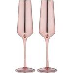 Tempa Aurora - Rose Champagne Glass 2 Pack