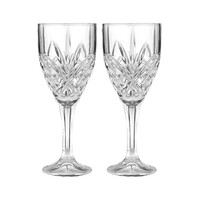 Tempa Ophelia - Carved Wine Glass 2 Pack