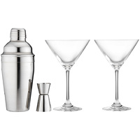 Tempa Aurora - Silver 4pc Cocktail Set