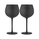 Tempa Aurora - Matte Black Gin Glass 2 Pack