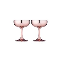 Tempa Aurora - Rose Coupe Glass 2 Pack