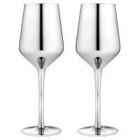 Tempa Aurora - Silver Wine Glass 2 Pack