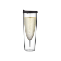 Porta Portables - Black Sparkle Champagne Tumbler