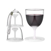 Porta Portables - White Travel Wine Glass 2 Pack