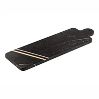 Tempa Emerson - Black Serving Board Rectangle 48x15cm