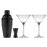 Tempa Aurora - Matte Black Cocktail Set 4pc