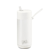 Frank Green Reusable Bottle - Ceramic 475ml Cloud Straw Lid