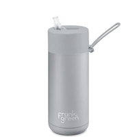Frank Green Reusable Bottle - Ceramic 475ml Harbor Mist Straw Lid