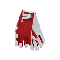 Harvest Ladies Goatskin Gloves - Red