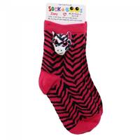 Beanie Boos Sock-A-Boos - Zoey the Zebra