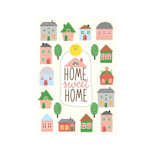 Greeting Card - Home sweet Home