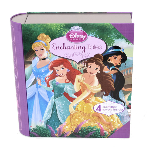 Disney Princess Collection in Book Shaped Tin - 4 Books
