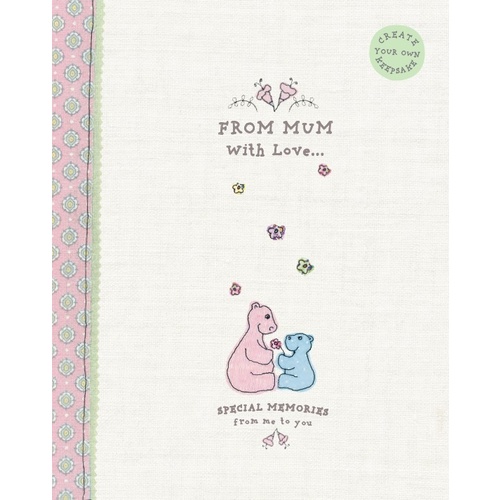 Cute as a Button - From Mum With Love Keepsake Book