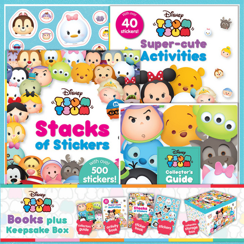 Disney Tsum Tsum Books Plus Keepsake Box