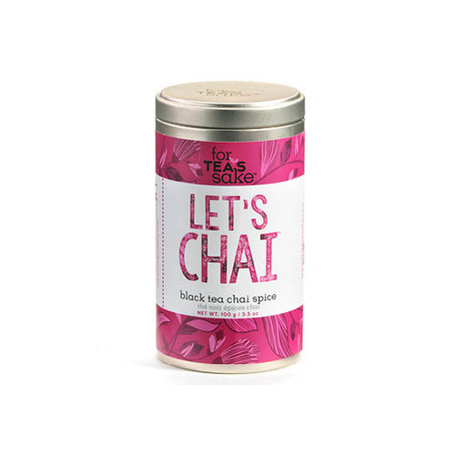 For Tea's Sake Classic Blends Large - Let's Chai Black Tea