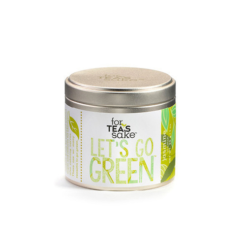 For Tea's Sake Classic Blends Small - Let's Go Green Jasmine Tea