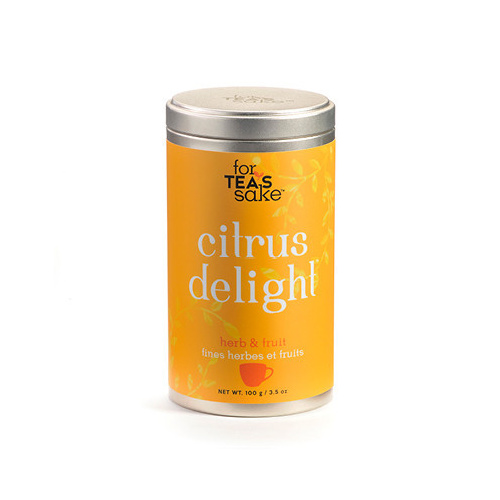 For Tea's Sake Artisan Blends Large -  Citrus Delight Herb & Fruit Tea