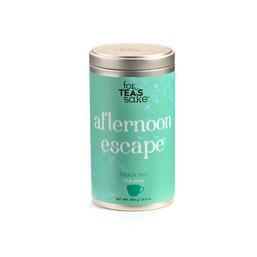 For Tea's Sake Artisan Blends Large - Afternoon Escape Black Tea