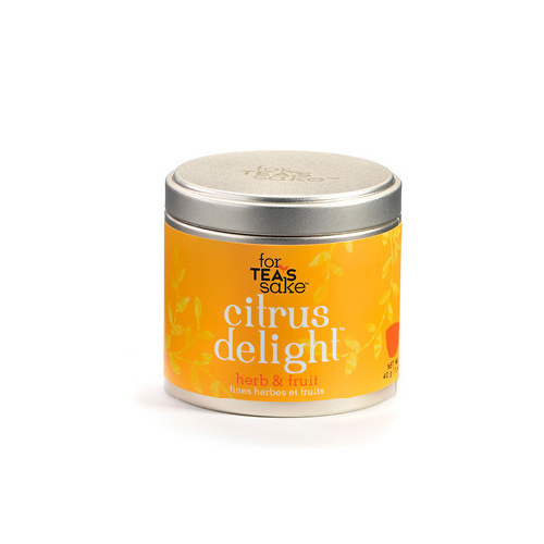 For Tea's Sake Artisan Blends Small -  Citrus Delight Herb & Fruit Tea