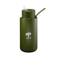 Disney x Frank Green Reusable Bottle - Ceramic 1L Limited Edition Disney Khaki Wall-e Straw Lid