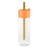 Frank Green Reusable Bottle - Original 740ml Neon Orange Jumbo Straw Lid