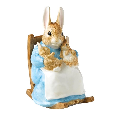 Beatrix Potter Money Bank - Rocking Mrs. Rabbit with Babies