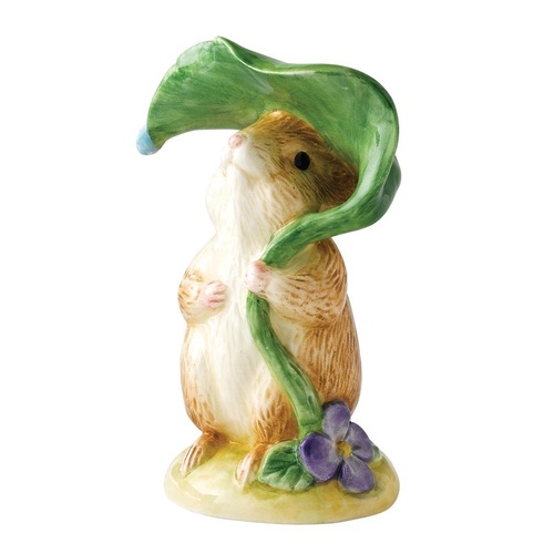 PRE PRODUCTION SAMPLE - Beatrix Potter Classic Collection - Timmy Willie Under Leaf Figurine