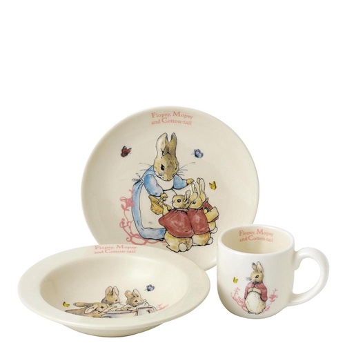 Beatrix Potter Nursery Collection - Flopsy, Mopsy & Cotton-tail Three-Piece Nursery Set