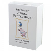 Beatrix Potter Peter Rabbit Money Bank - The Tale of Jemima Puddle-Duck