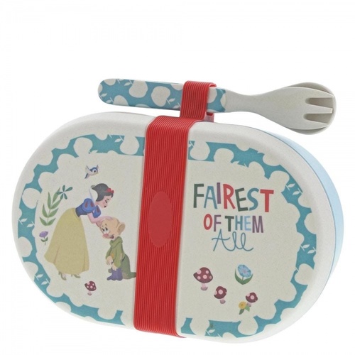 Disney Enchanting Organic Snack Box with Cutlery - Snow White