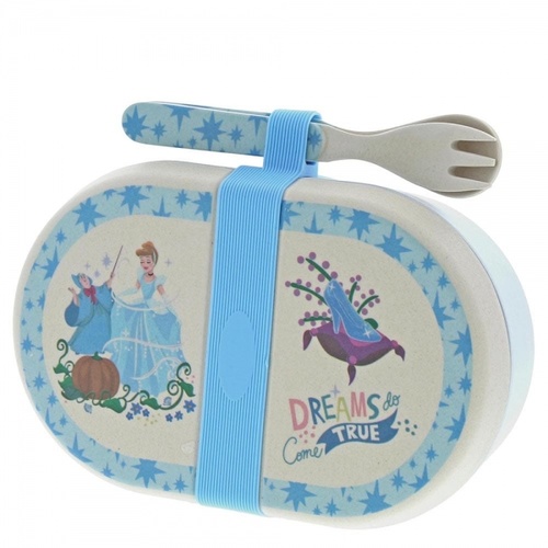 Disney Enchanting Organic Snack Box with Cutlery - Cinderella