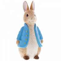 Beatrix Potter Peter Rabbit Money Bank - Sculpted Peter Rabbit