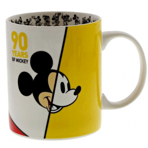 Disney Enchanting Mickey Mouse Anniversary Mug - 90 Years of Mickey Mouse