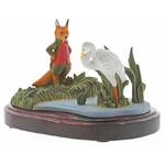UNBOXED - Beatrix Potter - Border Fine Arts Fox & Stork Figurine