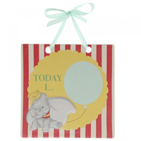 Disney Enchanting Baby Dumbo Milestone Plaque