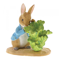 Beatrix Potter Peter Rabbit Miniature Figurine - Peter Rabbit with Lettuce