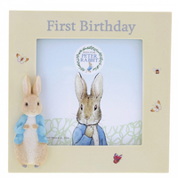 Beatrix Potter Peter Rabbit Photo Frame - Peter Rabbit First Birthday