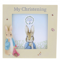 Beatrix Potter Peter Rabbit Photo Frame - Peter Rabbit My Christening 