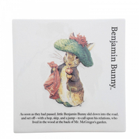 Beatrix Potter Peter Rabbit Decorative Wall Plaque - Benjamin Bunny