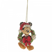 Jim Shore Disney Traditions - Mickey Mouse Hanging Ornament