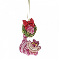 Jim Shore Disney Traditions - Alice In Wonderland - Cheshire Cat Hanging Ornament