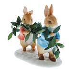 Beatrix Potter Winter Figurine - Peter Rabbit & Flopsy