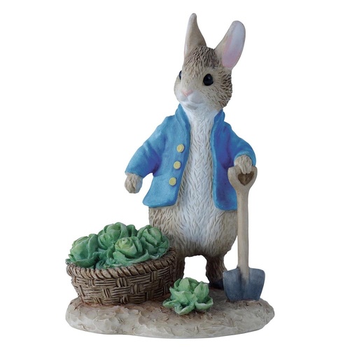 Beatrix Potter Mini Figurine - Peter Rabbit with Spade