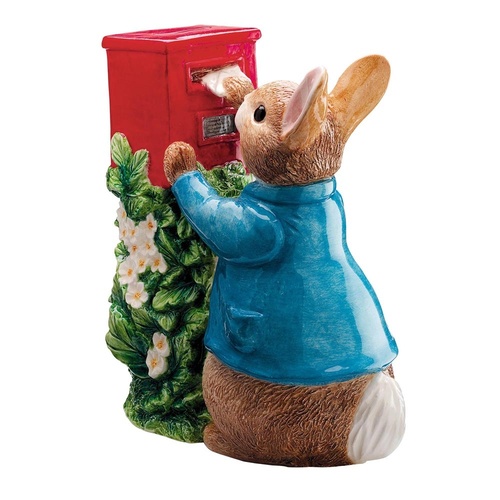 Beatrix Potter Money Bank - Peter Rabbit Posting a Letter