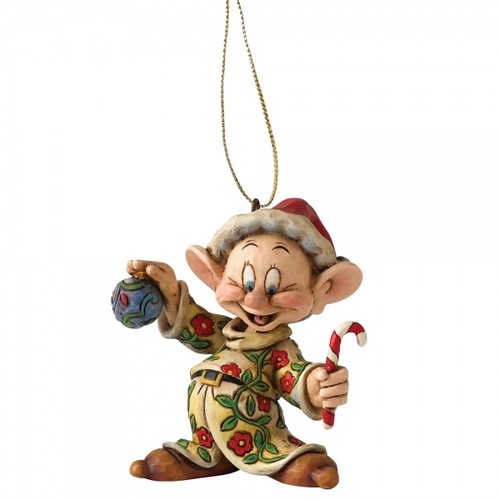 Jim Shore Disney Traditions - Snow White And The Seven Dwarfs - Dopey Hanging Ornament