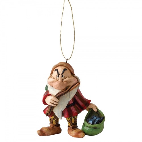 Jim Shore Disney Traditions - Snow White and the Seven Dwarfs - Grumpy Hanging Ornament