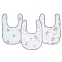 aden & anais Essentials Disney Snap Bibs 3 Pack - Dumbo New Heights